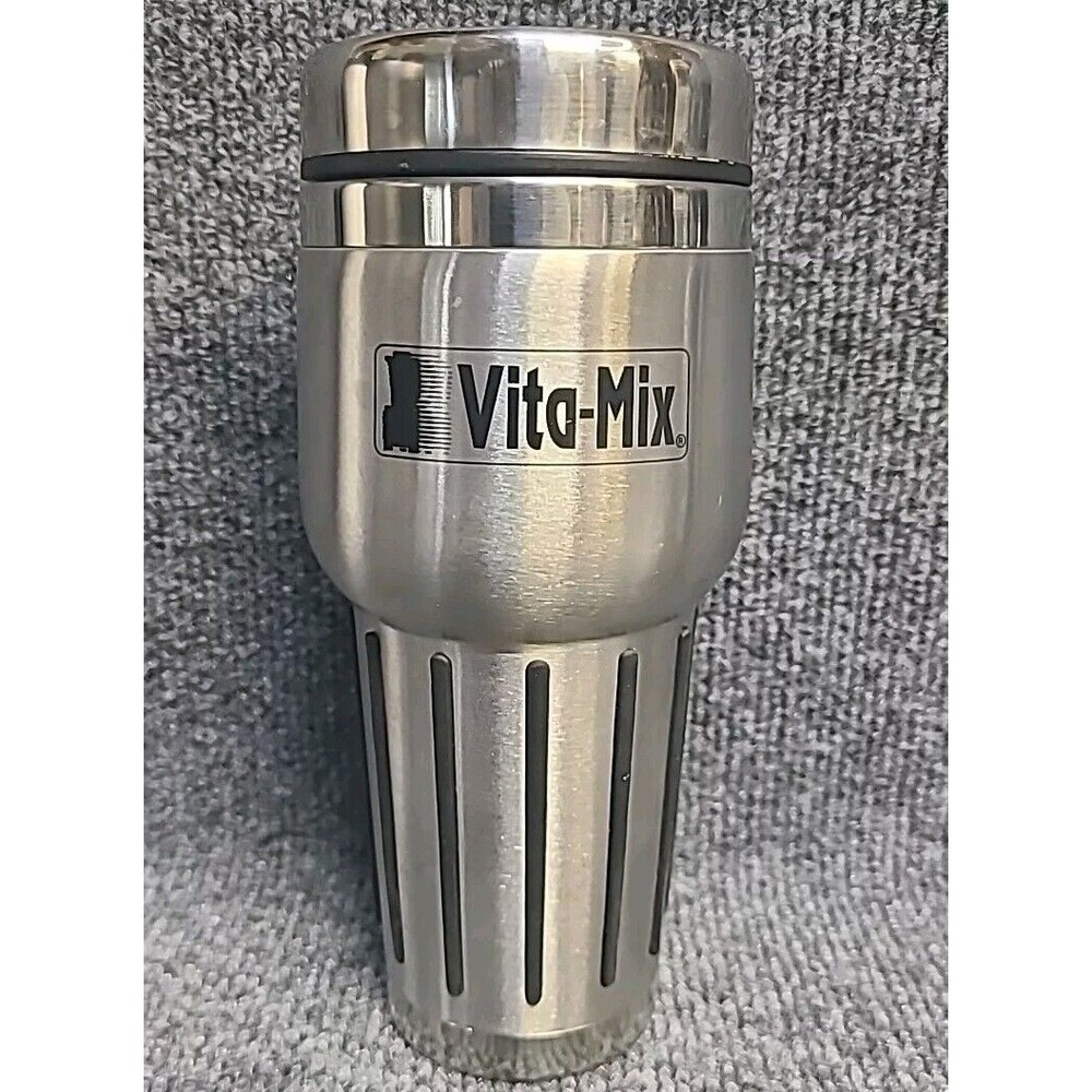 Vitamix Stainless Steel Tumbler, Smoothie Coffee Travel Mug Cup Container 18oz.